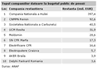 Topul datornicilor