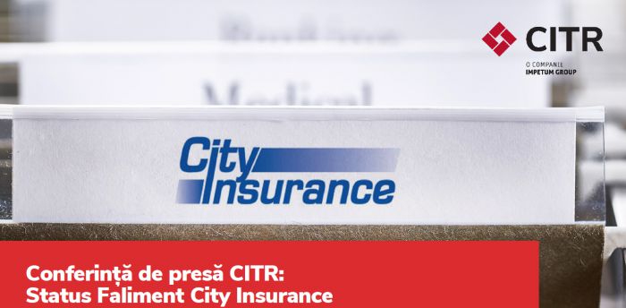 Status faliment CITY Insurance: ...