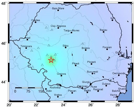 Cutremur de 4,9 grade in Oltenia